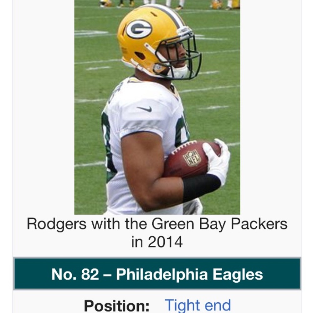 NFL 🏈 80 Rodgers Green Bay Packers NFL football - Picture 7 of 7